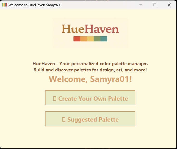 HueHaven Screenshot
